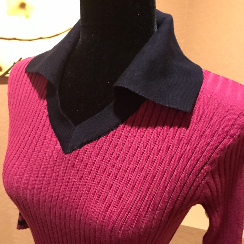 Hello Miss Ribbed Fitted Top - Picture 3 of 3